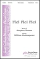 Fie Fie Fie SSAA choral sheet music cover